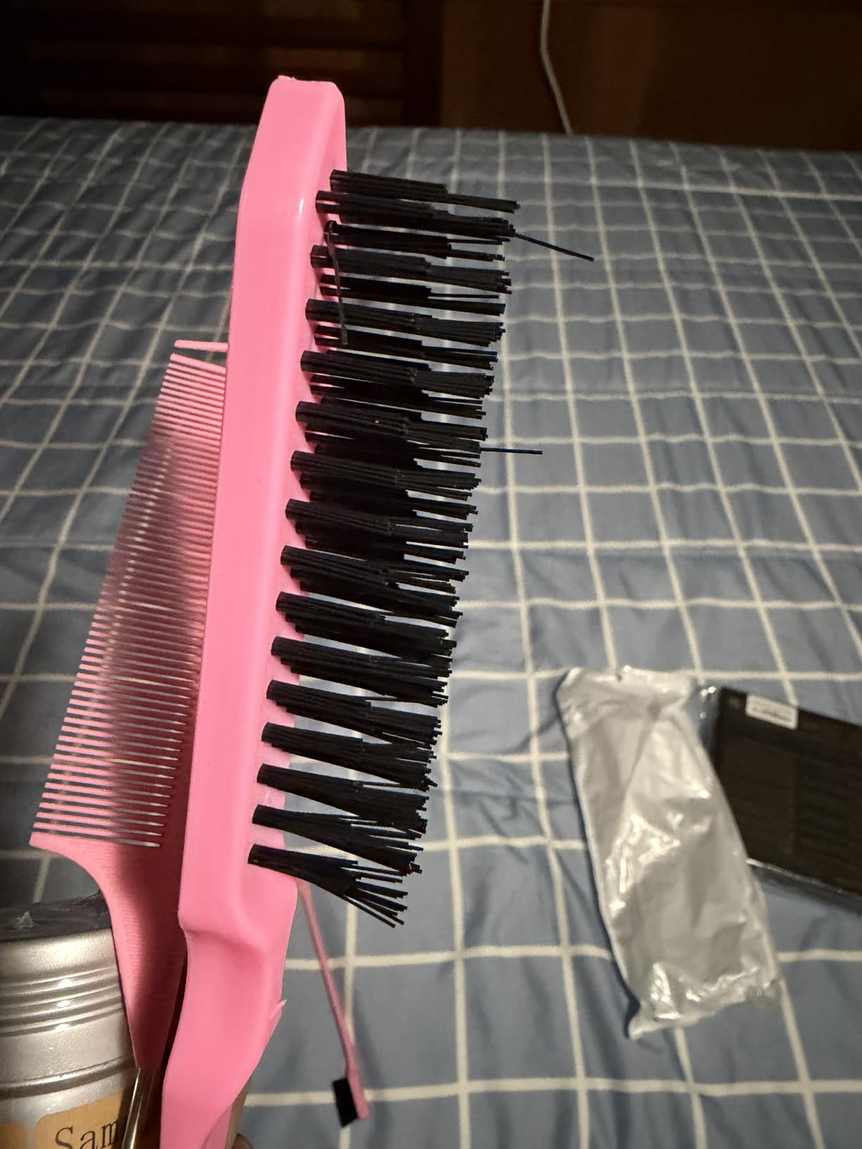 Hair Wax Stick & Slick Back Hair Brush – Frizz Control for Women & Kids, Non-Greasy & No Residue – Smooths Flyaways, Creates Sleek Ponytails & Buns – Styling Accessories & Teen Girl Gifts Trendy Stuff customer photo 2