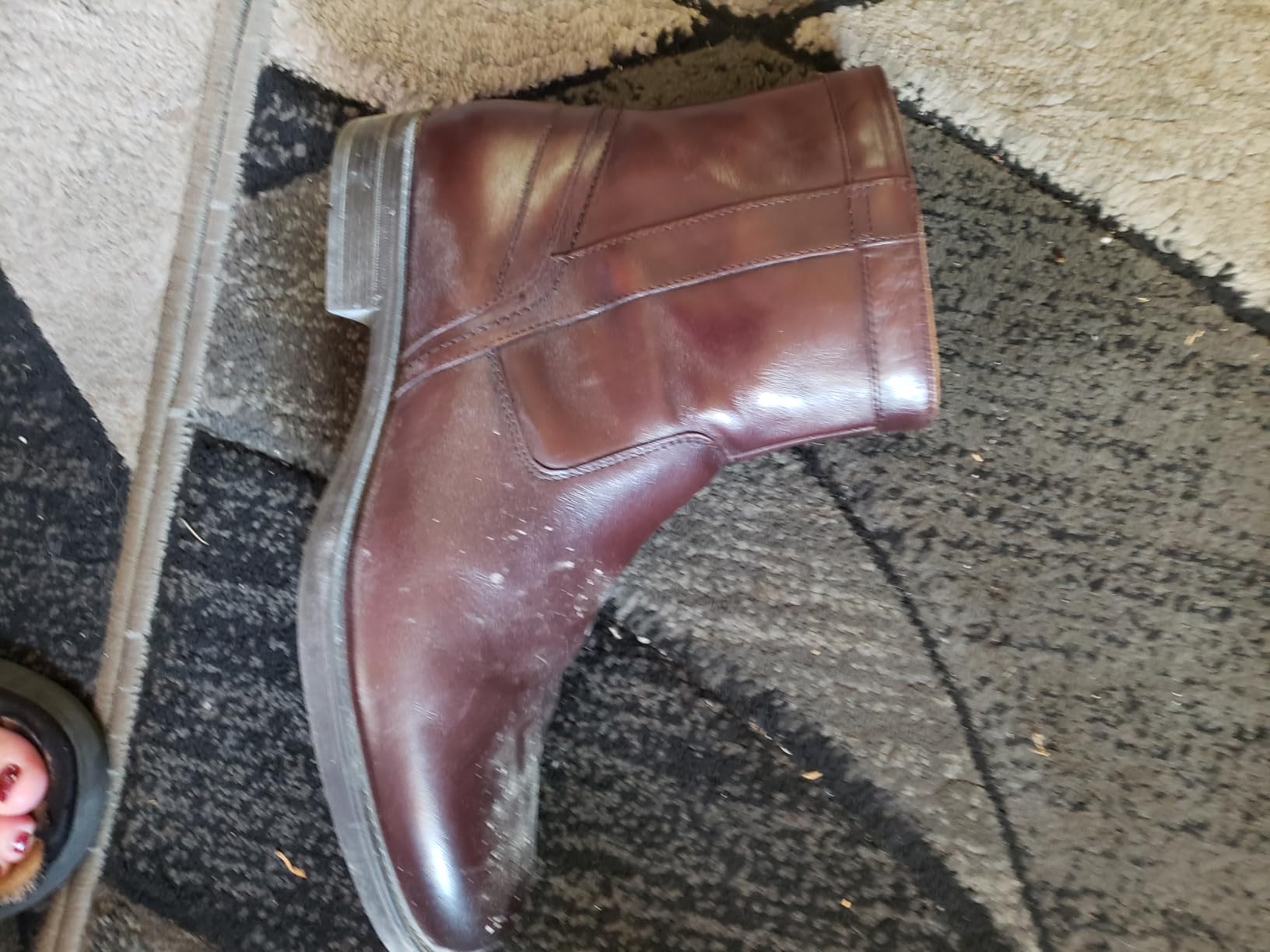 Florsheim Men's Medfield Plain Toe Zip Boot Fashion customer photo 1