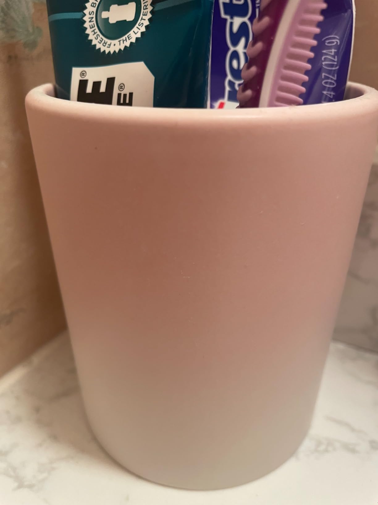 ComSaf Tooth Pen Holder, Ceramic Pencil Cup Gift for Dental Office Decor customer photo 2