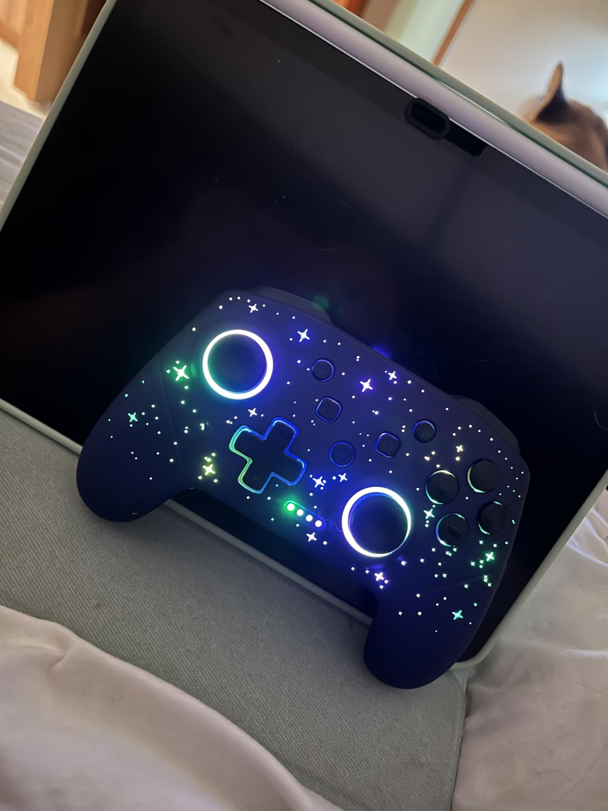 VOYEE Switch Controllers for Switch/Lite/OLED/PC Windows, RGB Star LED customer photo 1