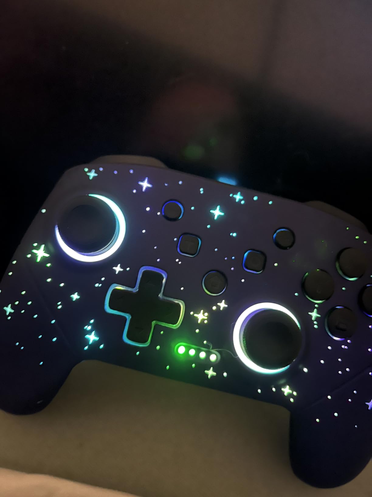 VOYEE Switch Controllers for Switch/Lite/OLED/PC Windows, RGB Star LED customer photo 2