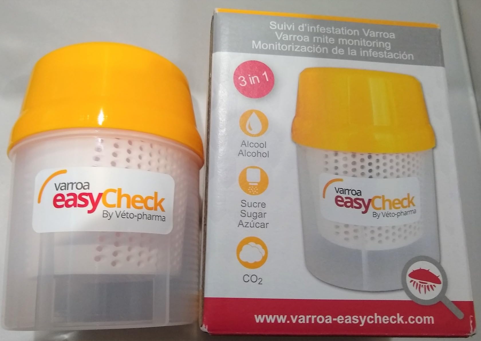 Foxhound Bee Company Varroa Easy Check Mite Tester customer photo 2