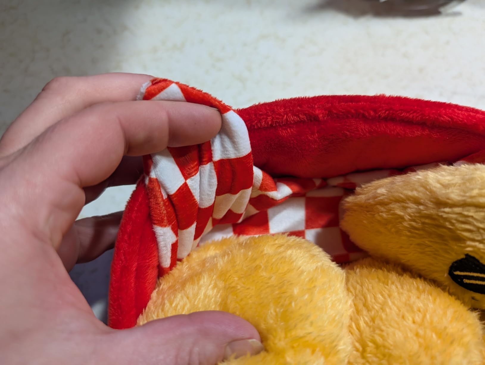 Emotional Support Chicken Nuggets, Cuddly Stuffed Animals by Relatable customer photo 1