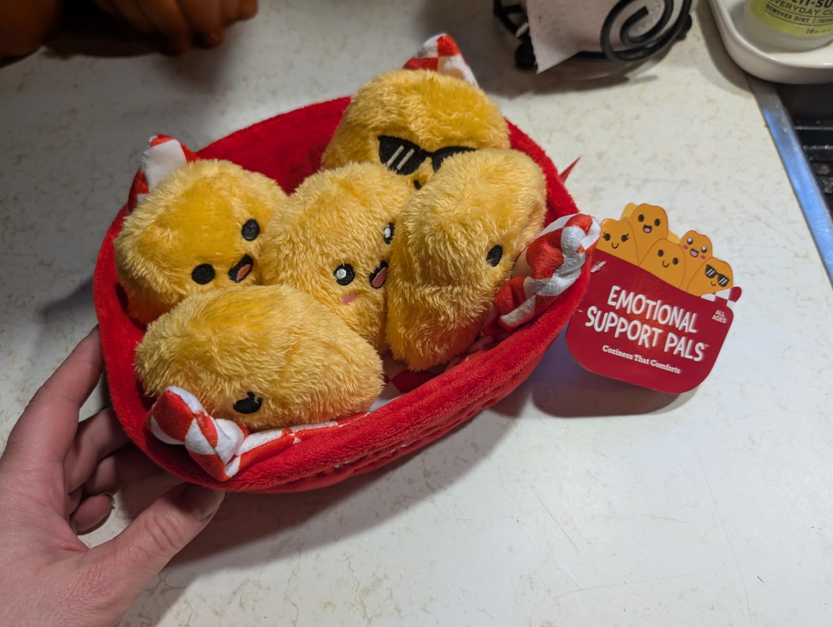 Emotional Support Dumplings, Cuddly Stuffed Animals by Relatable customer photo 2