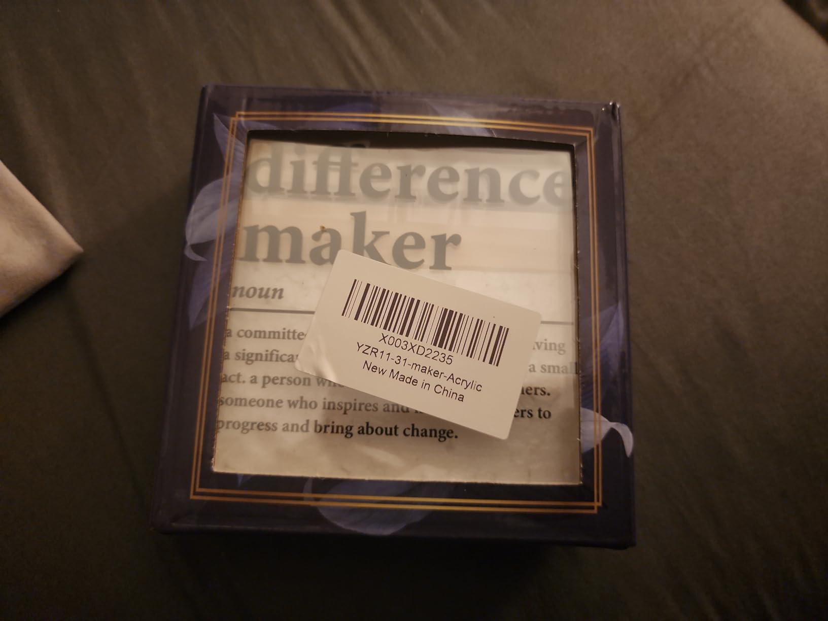 Difference Maker Gift Appreciation Desk Decor for Coworker Teacher customer photo 1