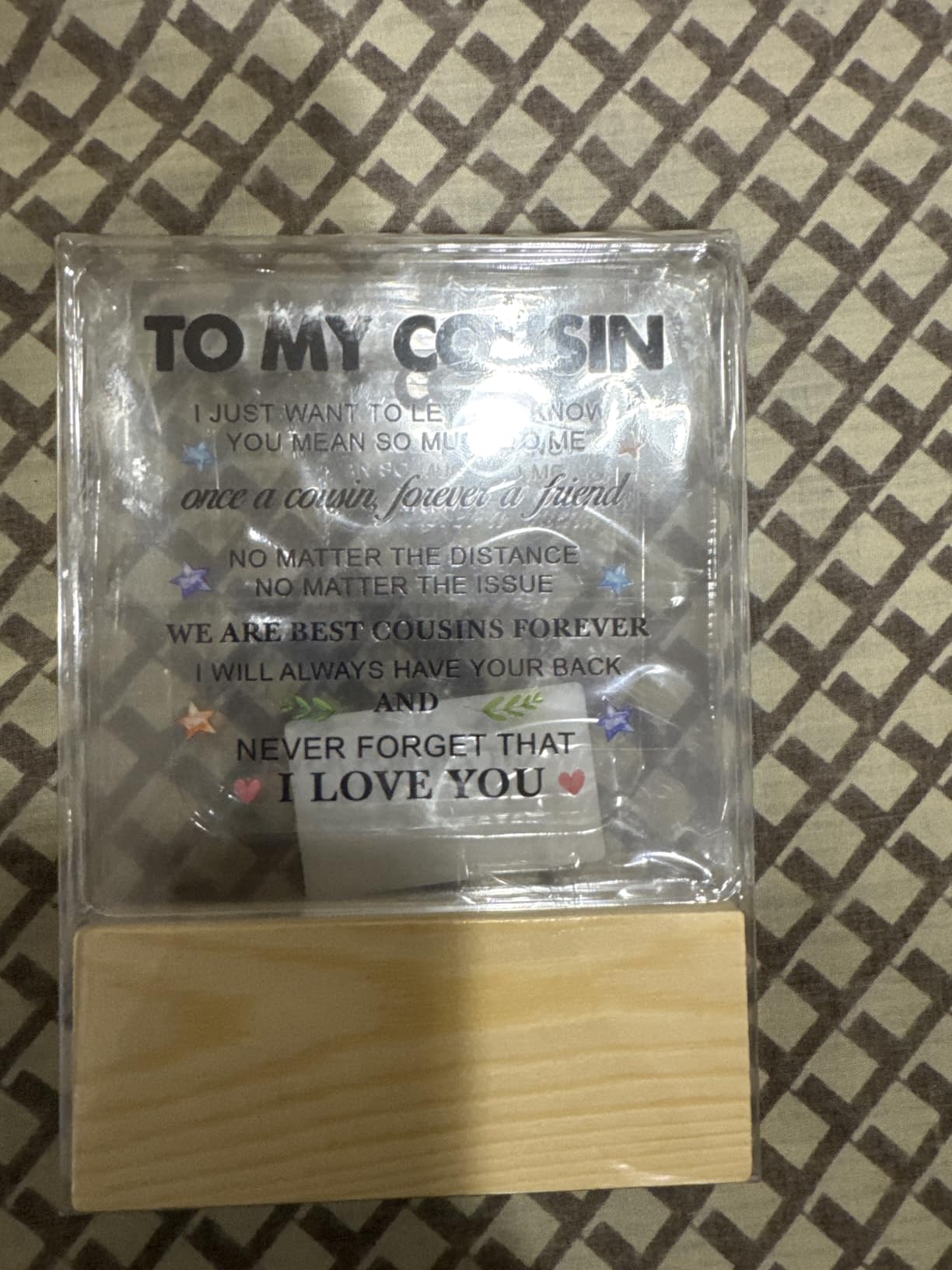 Stepdad Gifts for Fathers Day from Stepdaughter Stepson Desk Decor customer photo 2