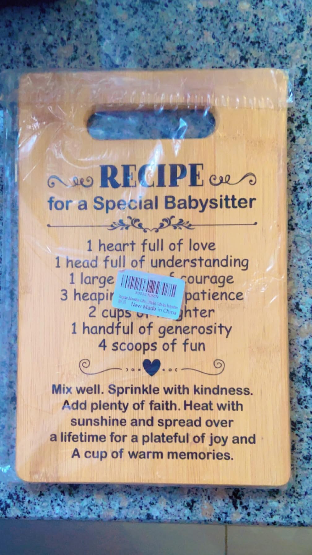 Retirement Gifts for Women 2026, Retired Cutting Board Gifts, Coworker Leaving Gifts for Women, Going Away Gifts for Coworker Boss Lady Leader Colleague Friends-Recipe for a Great Retirement customer photo 1
