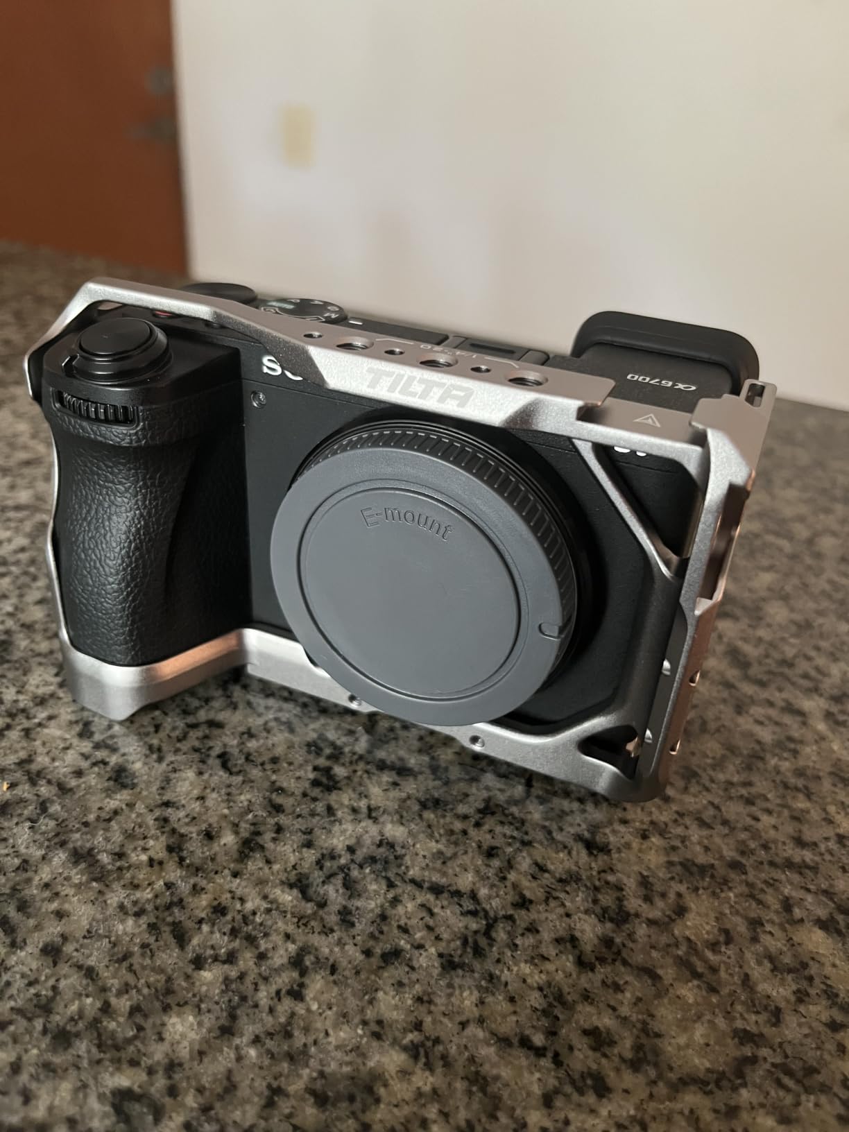 Tilta Full Camera Cage Compatible with Sony a6700 | Cold Shoe, NATO Rail, & 1/4