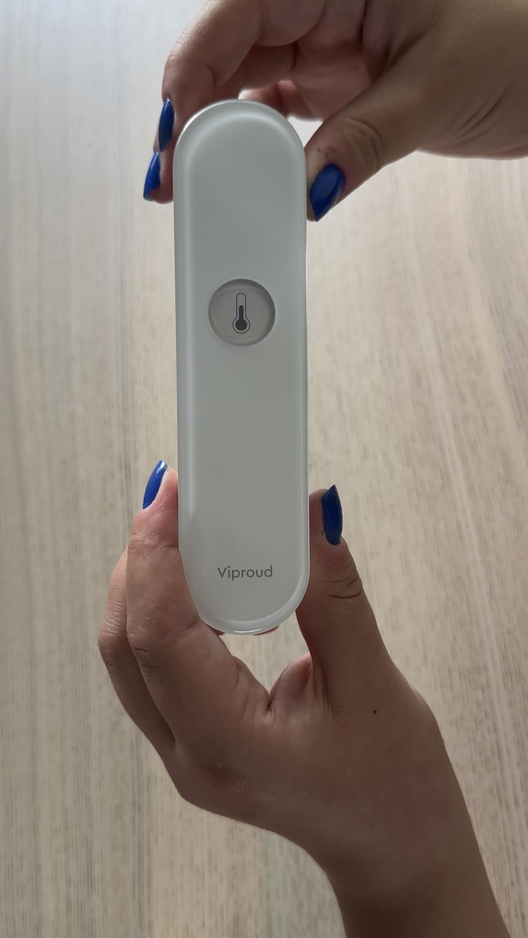 Viproud Thermometer for Adults and Kids, Fast Accurate Baby Thermometer | 1 second Result, Fever Alarm, Mute Mode, Body & Object Mode, 35 Memory Recall customer photo 1