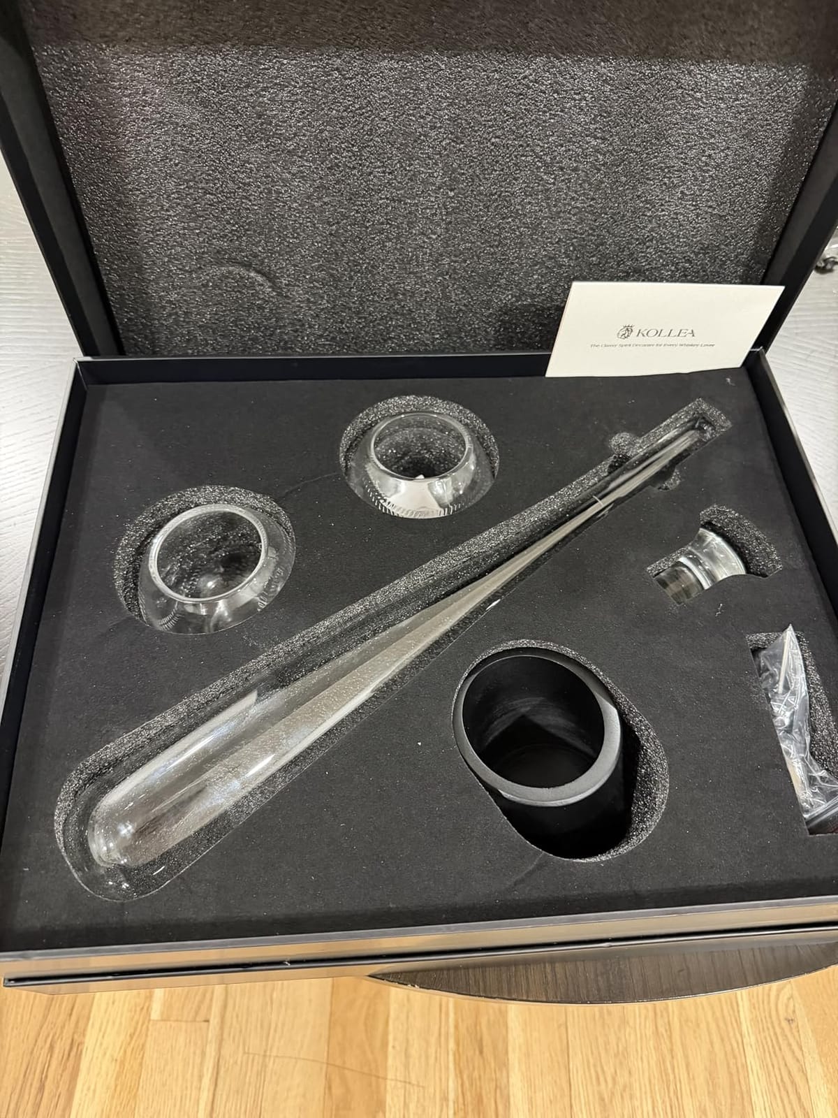 Kollea Baseball Bat Whiskey Decanter Gift Set with 2 Glasses customer photo 1