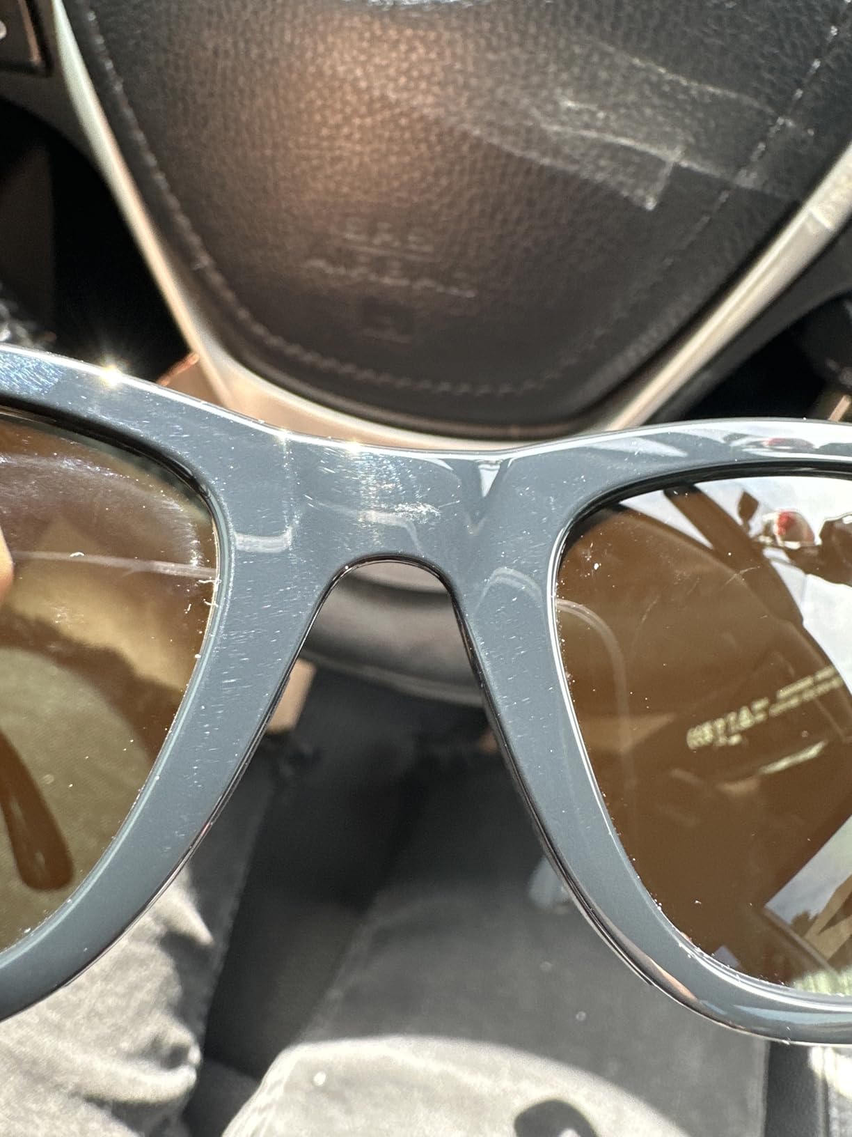 Ray-Ban Meta (Gen 1), Wayfarer, Shiny Black | Smart AI Glasses for Men, Women — 12 MP Ultra-Wide Camera, Open-Ear Speakers for Audio, Video Recording and Bluetooth — Green Lenses — Sunglasses customer photo 1