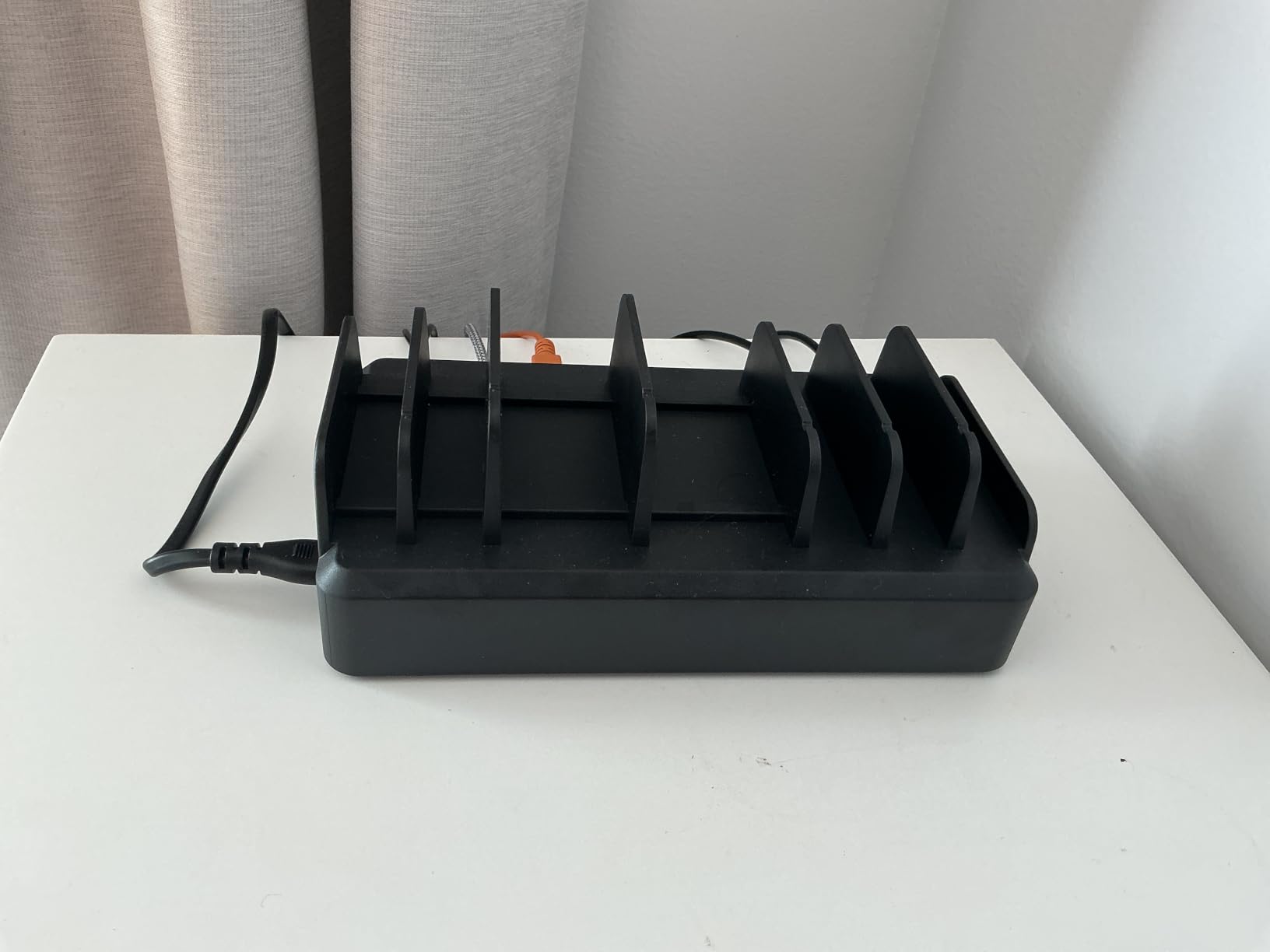 Lcssio 300W Charging Station for Multiple Devices, 8 Port Fast Charger | Fast Charging, Safety Certified, Compact Design, Organized Charging, Multiple Devices at Once, With 6 Cables customer photo 2