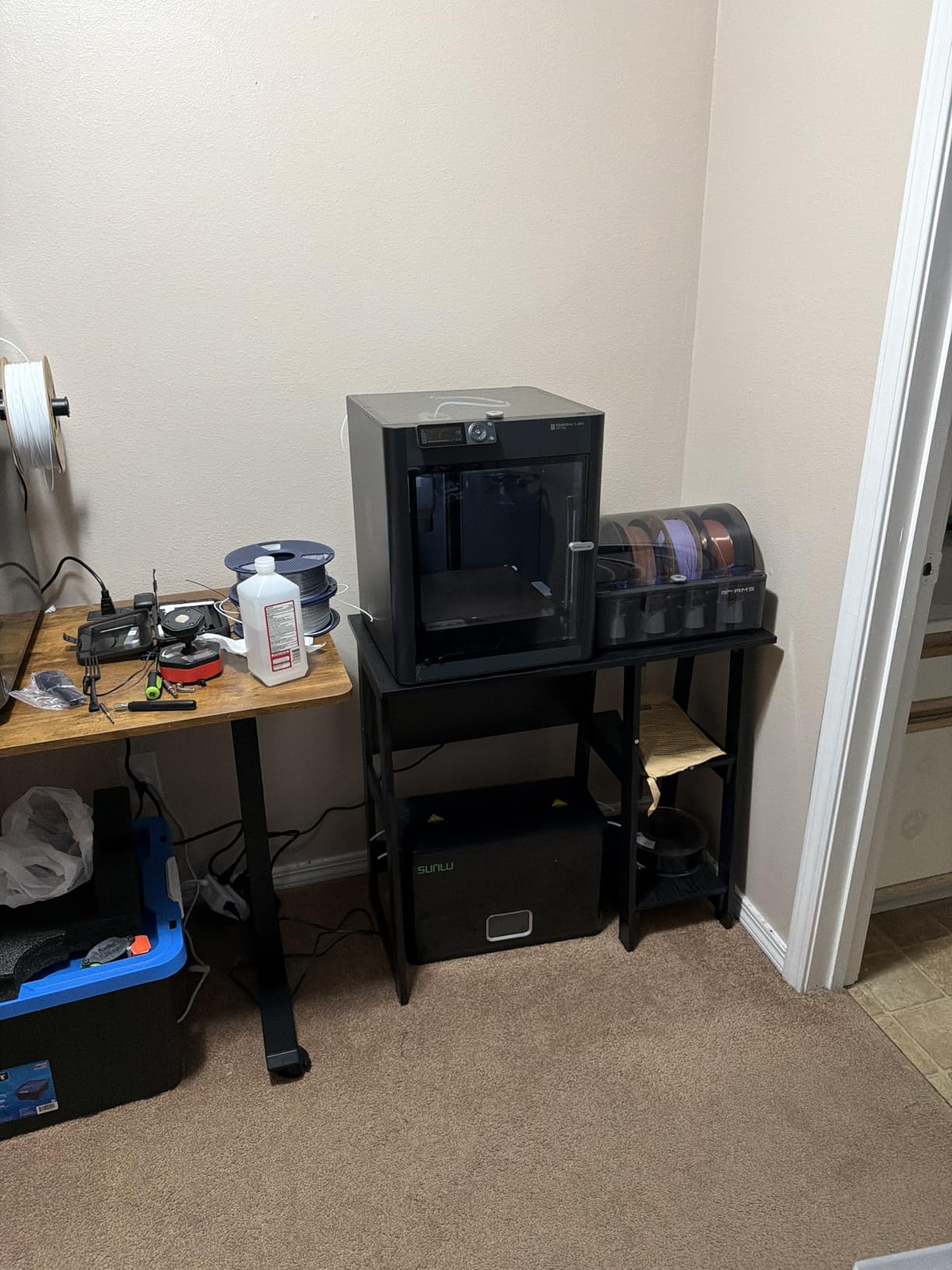 Bambu Lab P1S Combo, P1S 3D Printer and AMS, Multi-Color 3D Printing customer photo 1