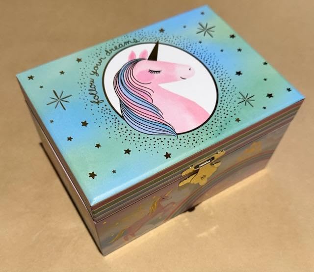 Giggle & Honey® Musical Unicorn Jewelry Box for Girls customer photo 1