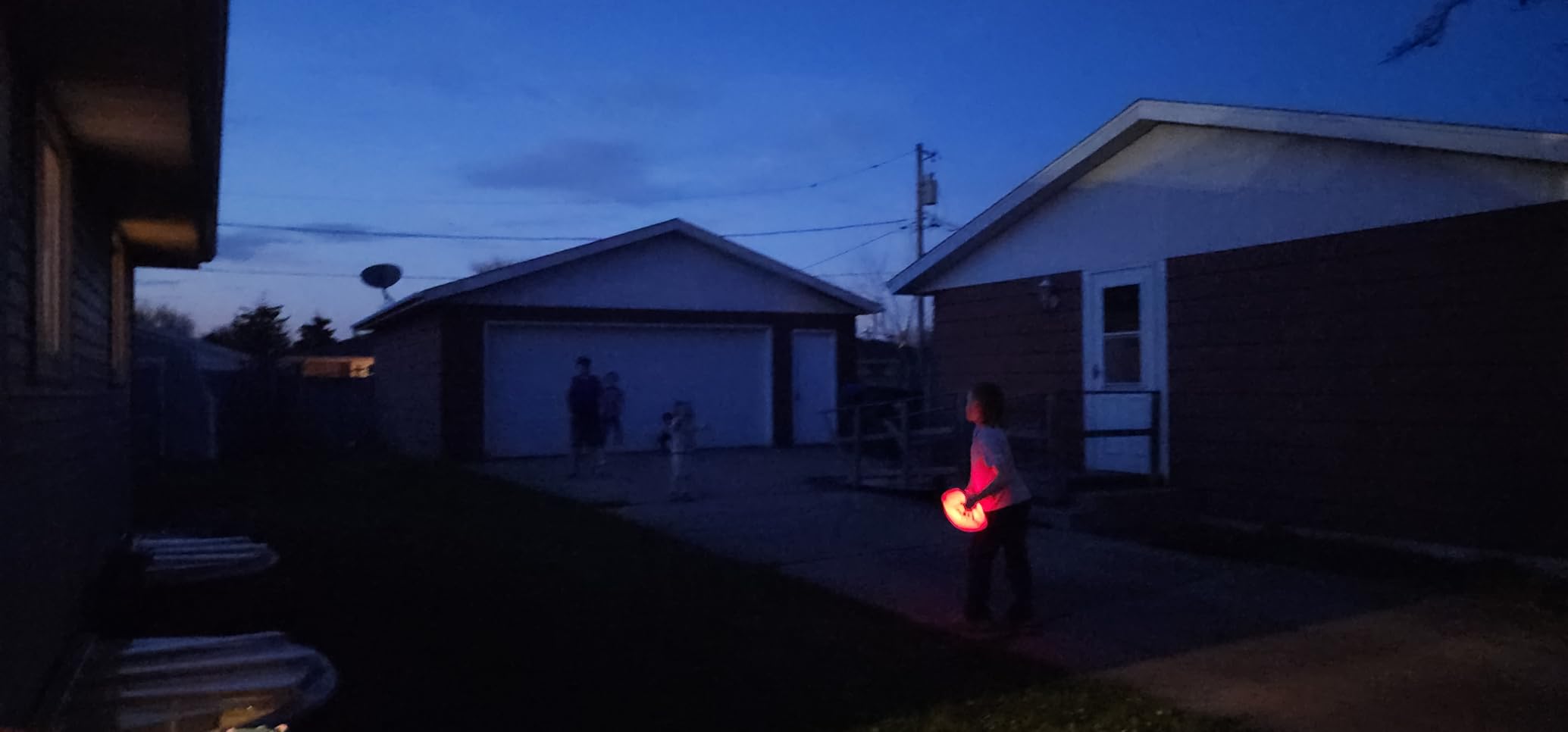 Light Up Football - Glow in the Dark Ball - NO 6 - Boys Gifts - Outdoor Sports, Birthday Gifts for Boys 8-15+ Year Old - Kids Teenage Youth Gift Ideas - Boy Toys Stuff Ages 8 9 10 11 12 13 14 15 customer photo 1