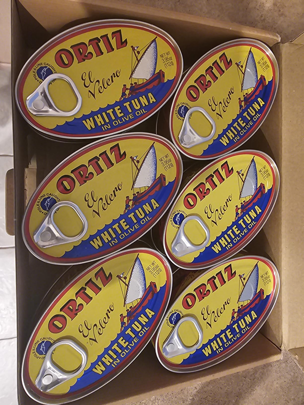 Ortiz Spanish Tuna, Special Edition Gift Pack of 12, Tender Wild Caught Tuna Fillets Hand Packed in Extra Virgin Olive Oil, Gourmet Gift for Foodies [3.95oz x 12 Tins] customer photo 2