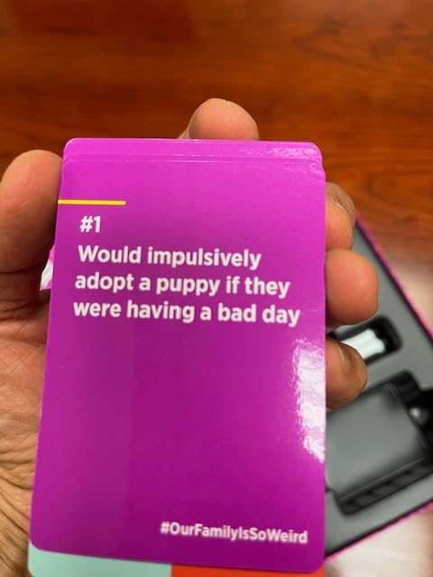 Our Family is So Weird | A Family Card Game to Decide Who’s Most Likely To customer photo 1