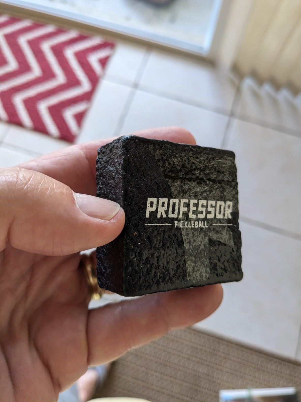 Professor Pickleball - Carbon Cleaner, Premium Pickleball Paddle Eraser for Raw Carbon Fiber Paddles, Effortless Residue Removal, Quick & Effective, Eliminates Ball Residue, Dirt, Scratches customer photo 2