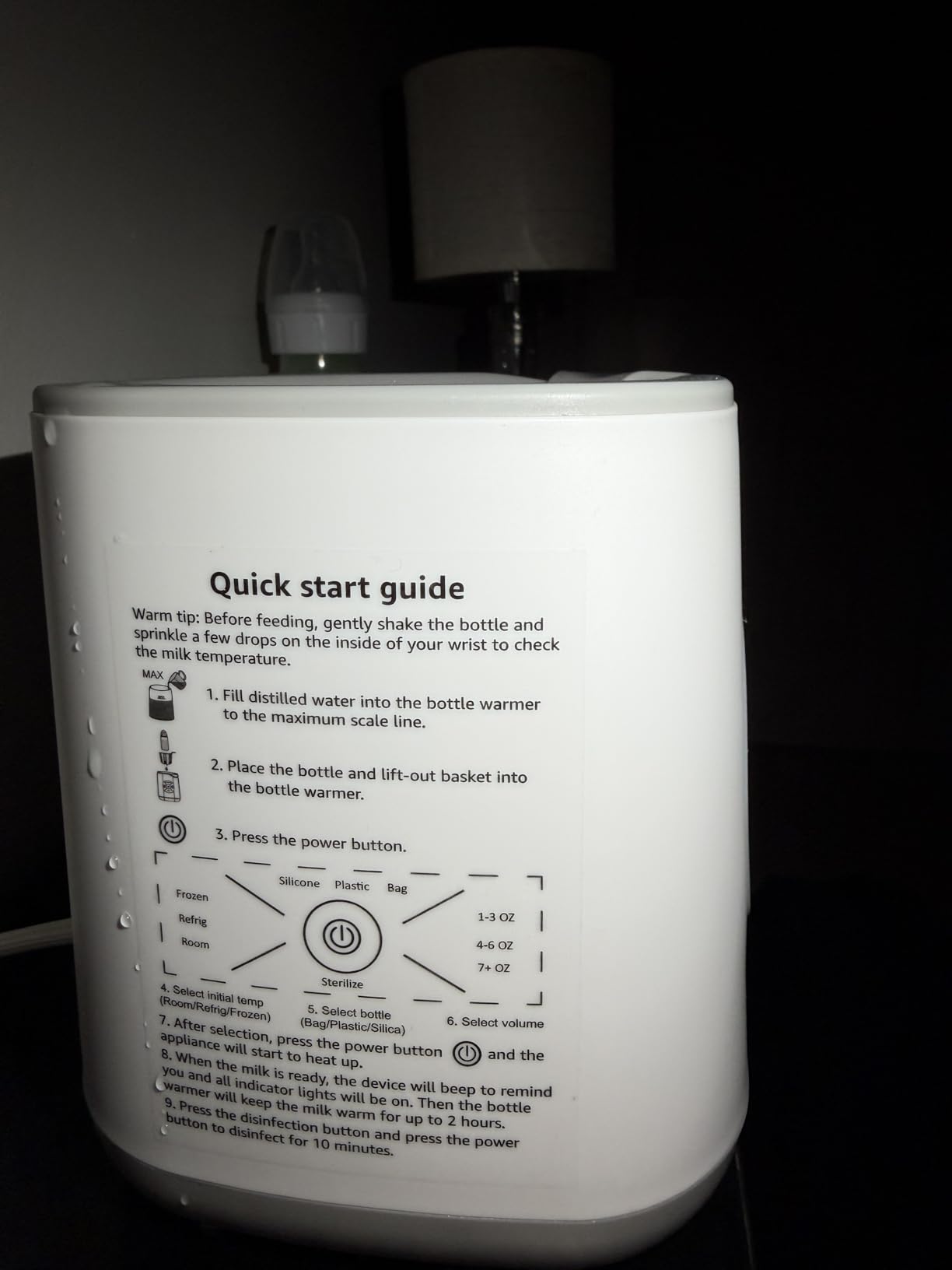 Grownsy Programmed Nutri-Locking Bottle Warmer for Breastmilk & Formula customer photo 1