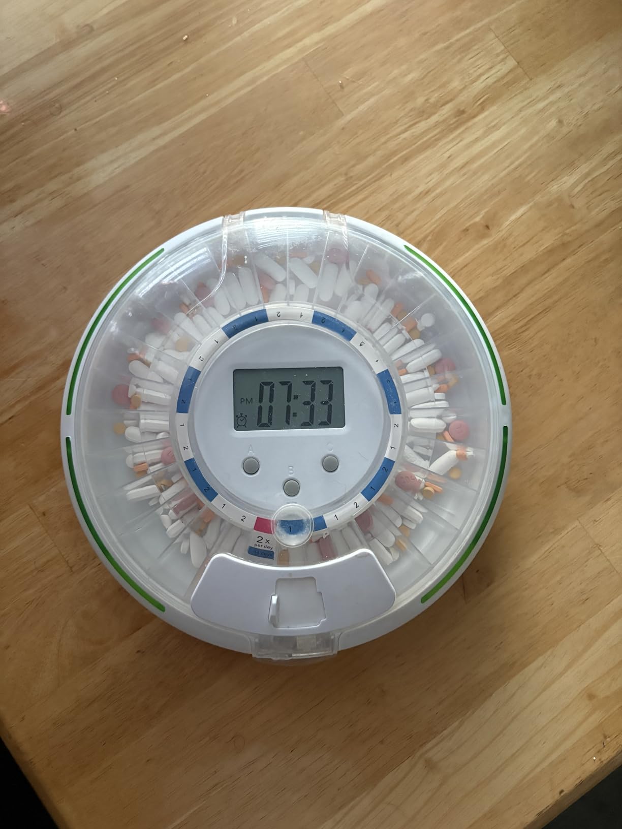 Automatic Pill Dispenser with Safety Lock for Seniors, Dementia customer photo 1