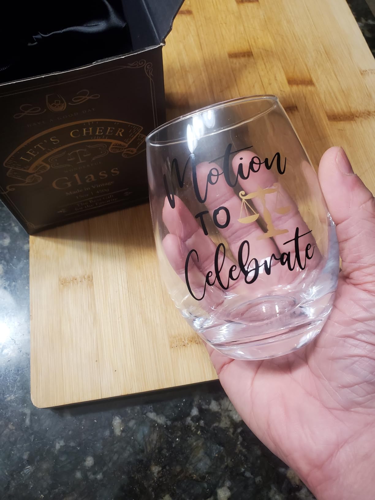 Funny Lawyer Gifts for Men Women Future Lawyers Attorneys, Motion To Celebrate Cup Graduation Gifts for Law Students New Grad Attorney Paralegal, Passing The Bar Exam Gift customer photo 1