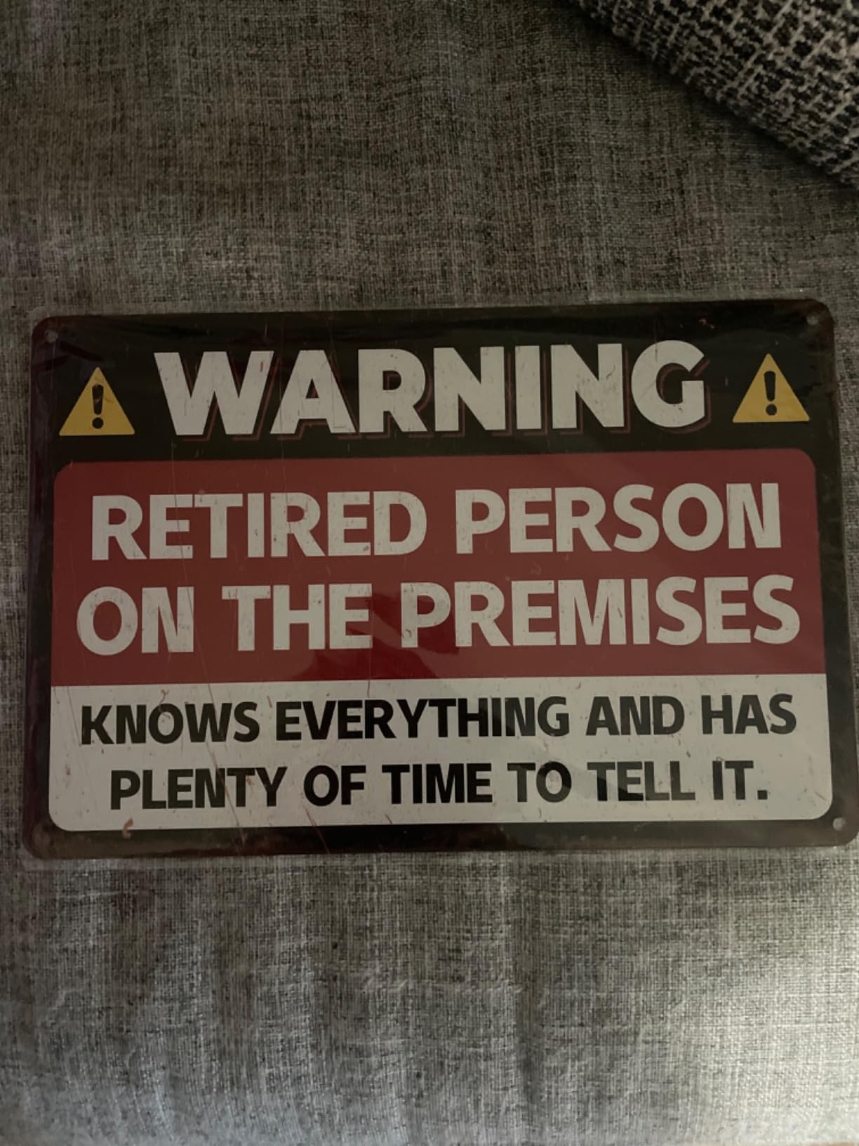 ALKB Funny Retirement Gift for Men & Women 2026, Retirement Sign 8x12