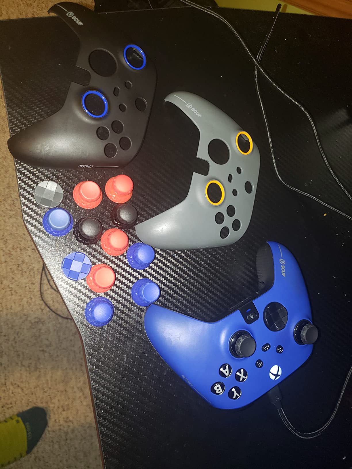 SCUF Instinct Pro Performance Series Wireless Xbox Controller — Remappable Back Paddles — Instant Triggers — Xbox Series X|S, Xbox One, PC and Mobile — White customer photo 2