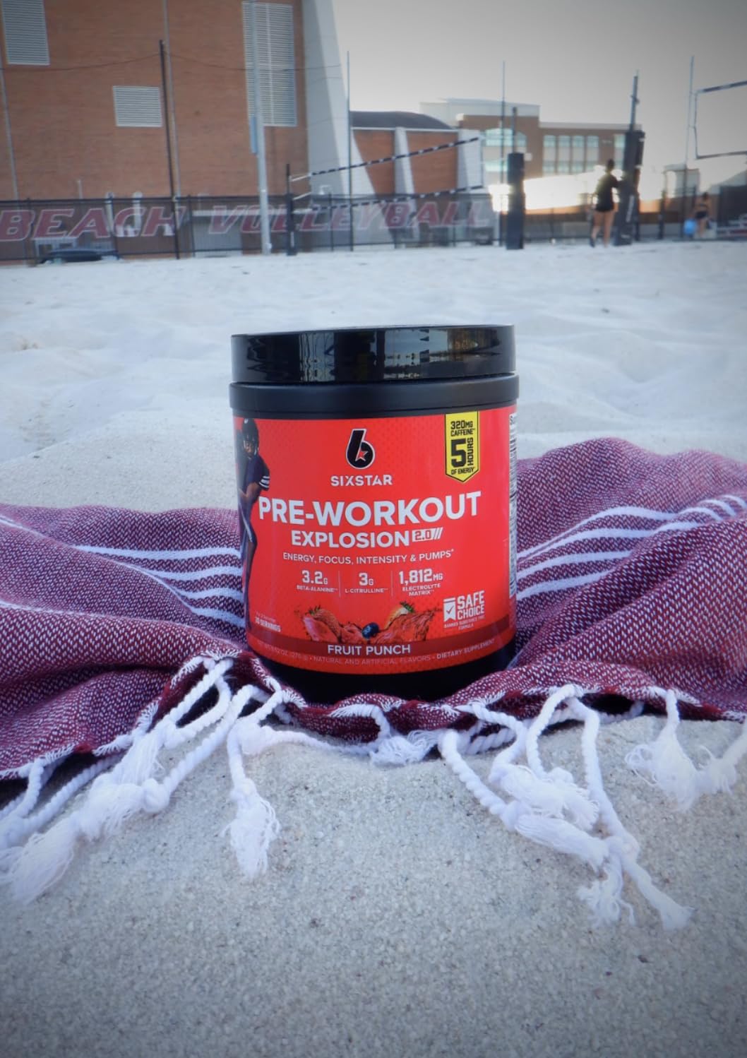 Six Star Pre-Workout Powder for Men & Women, Fruit Punch, 30 Servings customer photo 1