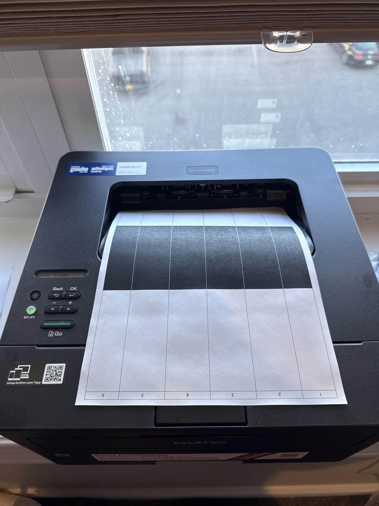 Brother HL-L2460DW Wireless Compact Monochrome Laser Printer with Duplex, Mobile Printing, Black & White Output | Includes Refresh Subscription Trial(1), Works with Alexa customer photo 2