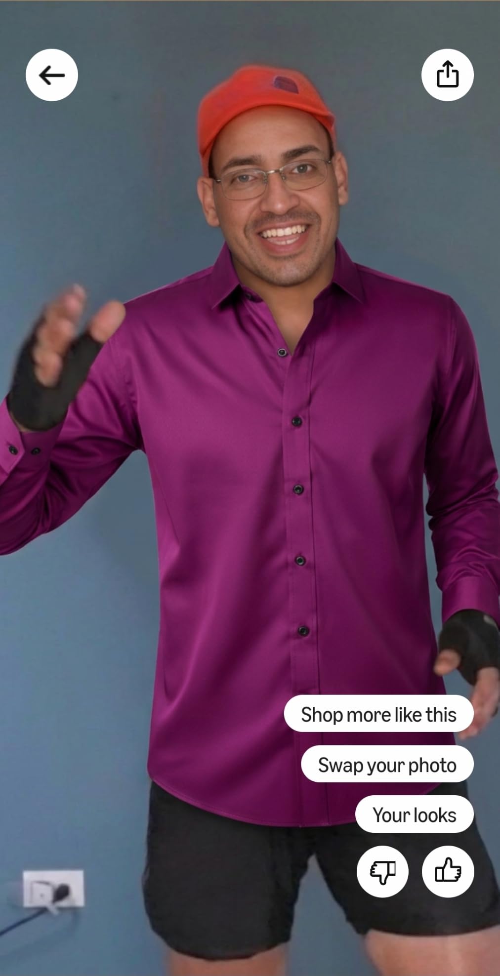 JEMITOP Mens Stretch Wrinkle Free Dress Shirts customer photo 1