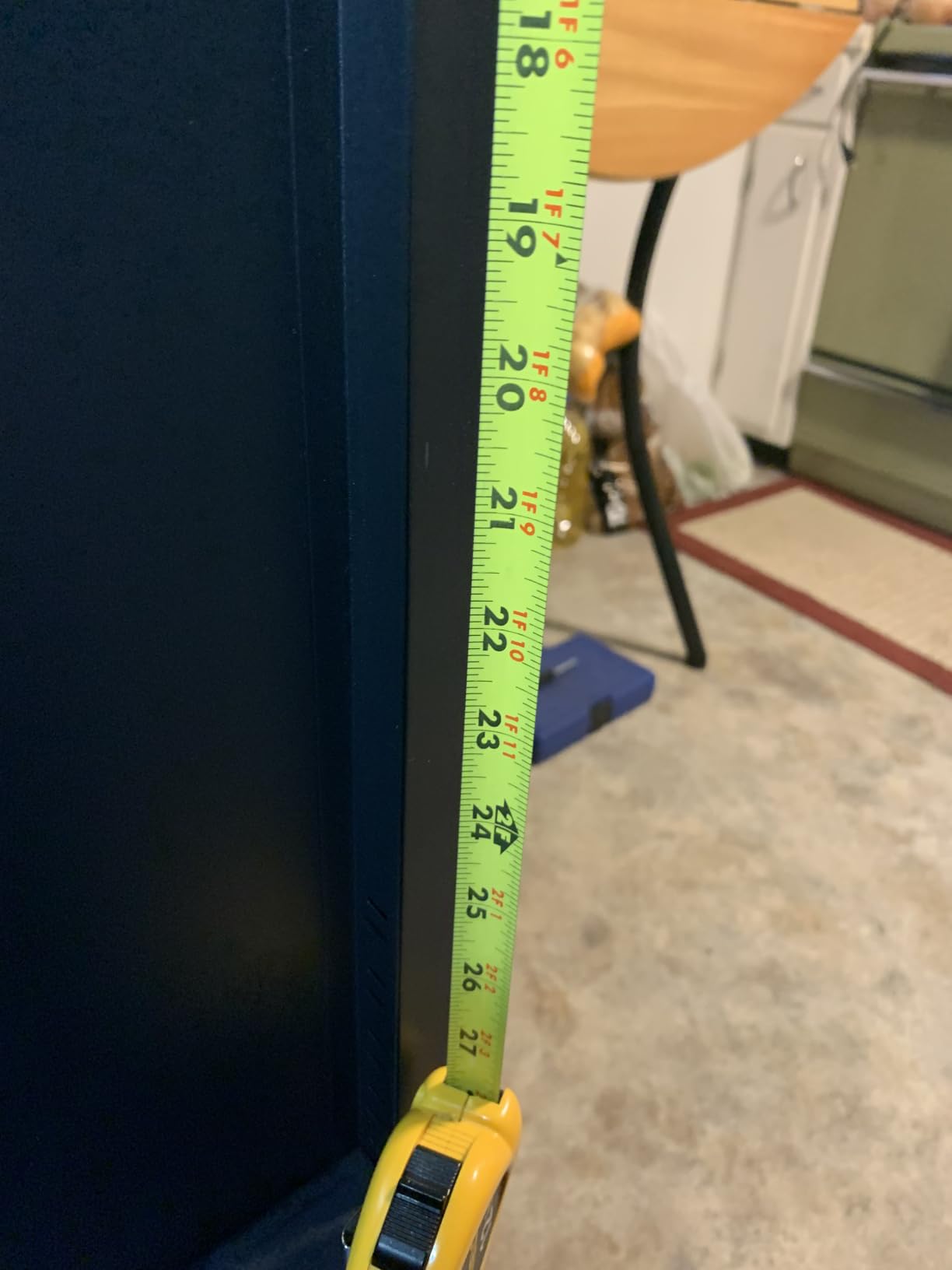 SUXXAN Small Storage Cabinet with Wheels and Pegboard,Assembly Required customer photo 1