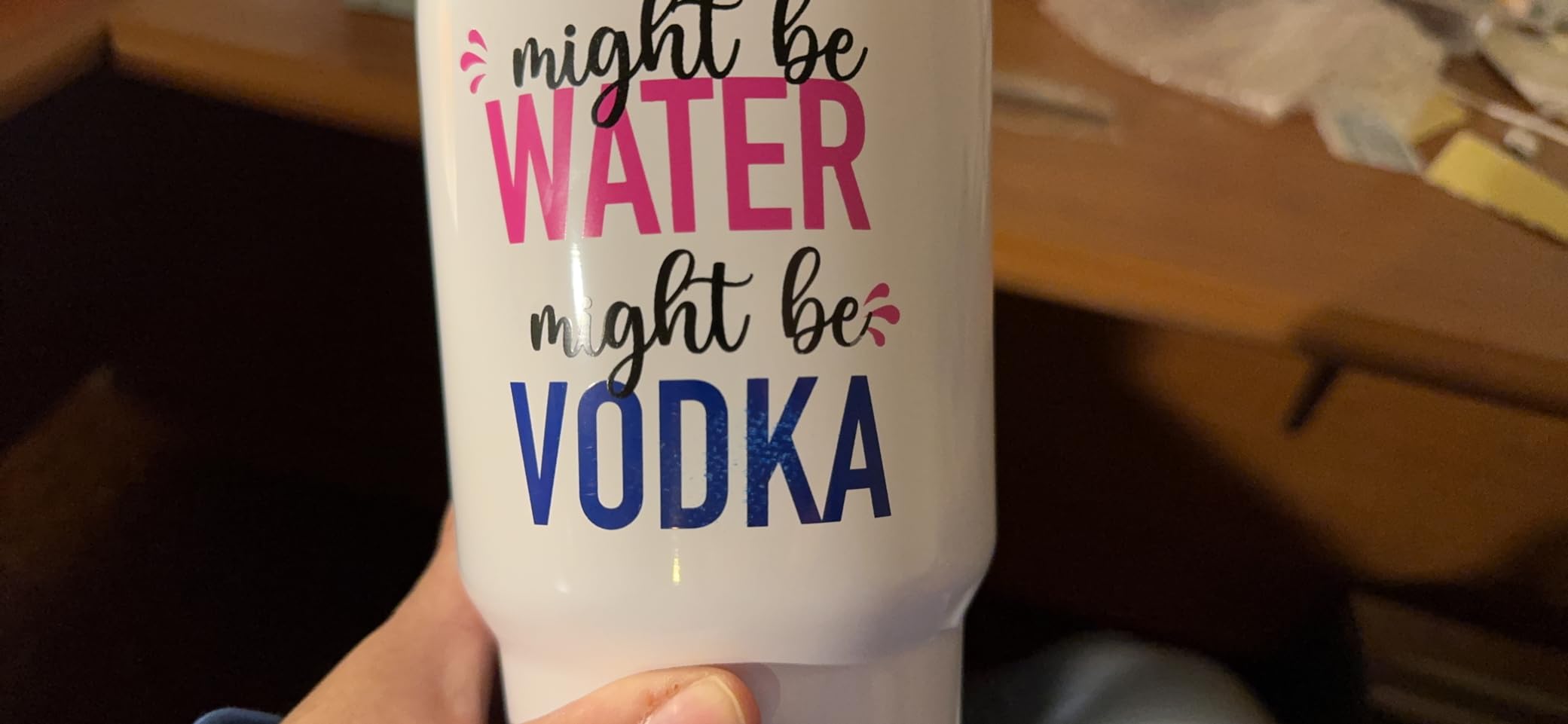 Funny Might Be Margarita Tumbler 30oz, Fun and Unique Presents for Drinkers, Adult Humor Cups, Drinking Themed Gag Gifts for Men and Women, Ideal Present Picks for Her Birthday, Christmas, Gift Ready customer photo 1