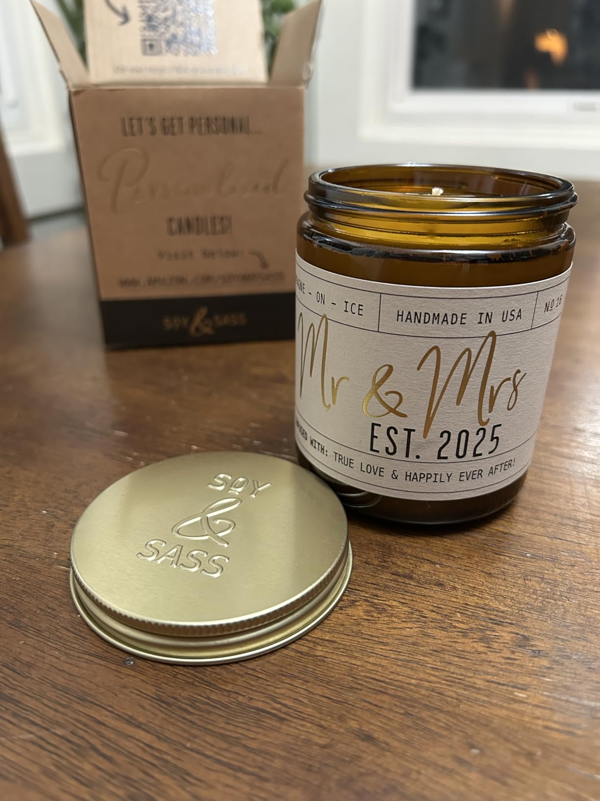 New Job Gifts for Women, Congratulations Gifts for Women - 'New Job Candle, w/Vanilla & Coconut I Promotion Gift for Woman I Leaving Goodbye Coworker Gift I 50Hr Burn, Made in USA customer photo 1