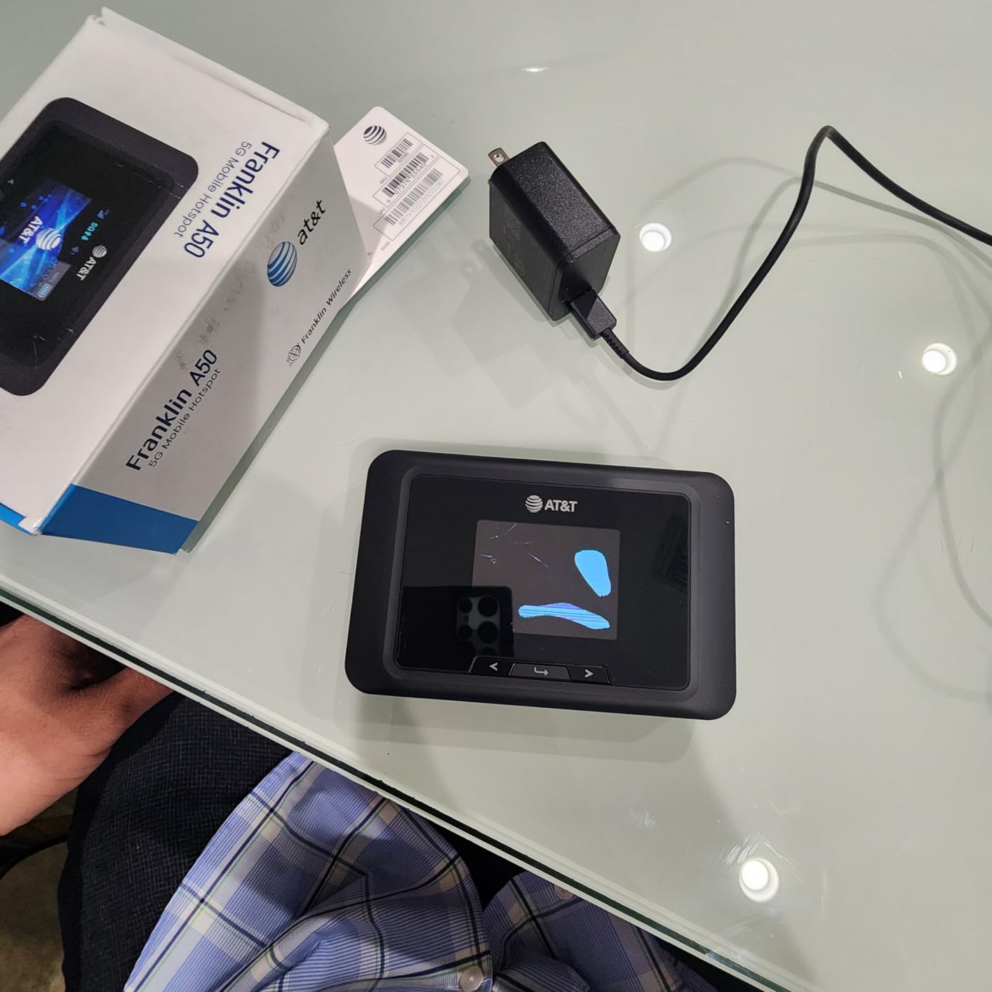 Franklin A50 5G | WiFi 6 | Removable 5000 mAh Battery | 2.4