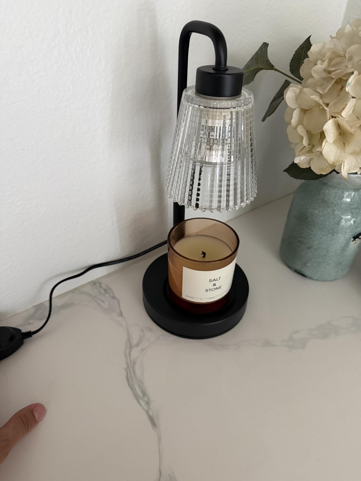 GODONLIF Candle Warmer Lamp with Timer, Birthday Gifts for Women Home Decor | 24h Cycle Timer Dimmable Wax Melt Warmer with 2 Bulbs, Fall Decor for Home Living Room Halloween Decorations Gifts for Mom customer photo 1