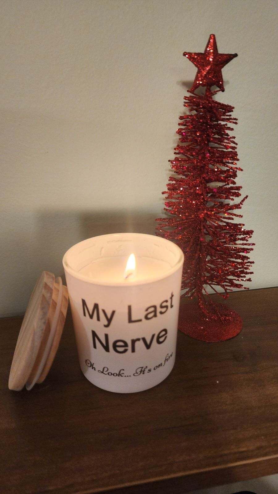 Gifts for Grandma Grandpa Grandparents Lavender Scented Soy Candle customer photo 2