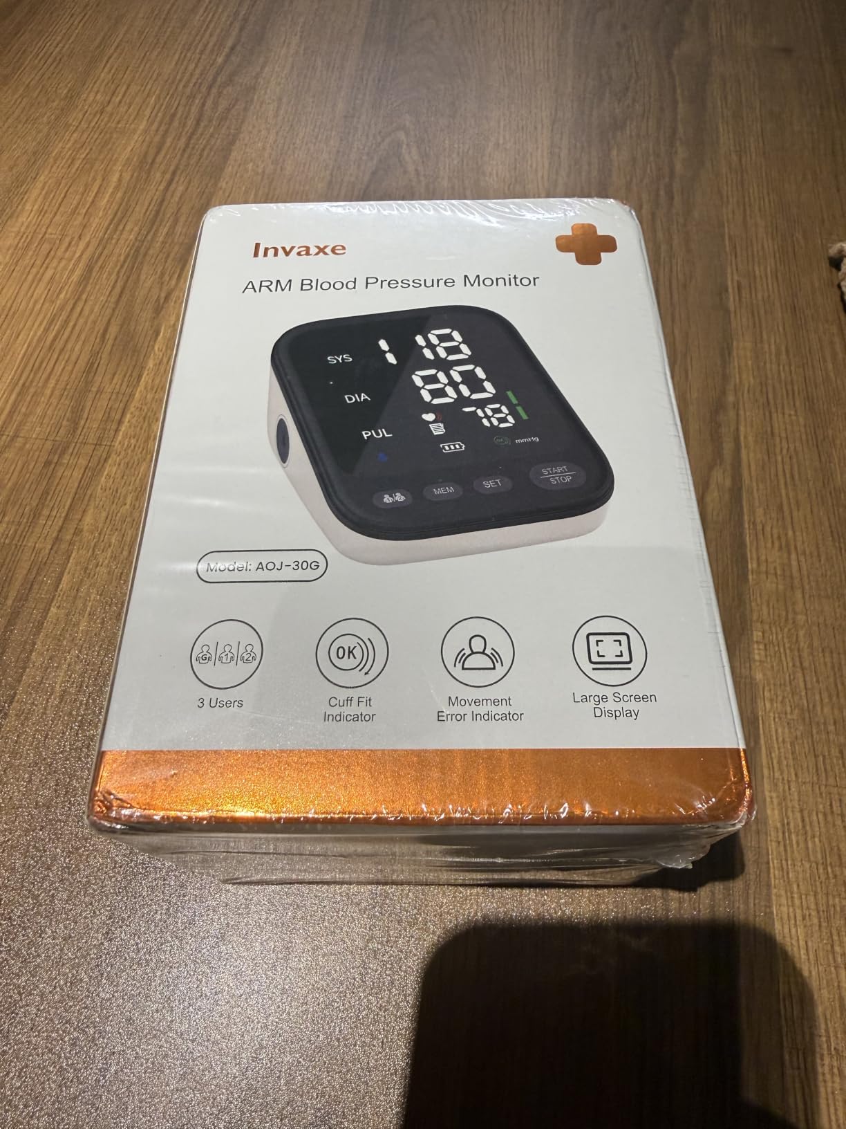 Blood Pressure Machine with Adjustable Large Cuff 9-17 inches, Arrhythmia and Hypertension Detector customer photo 1