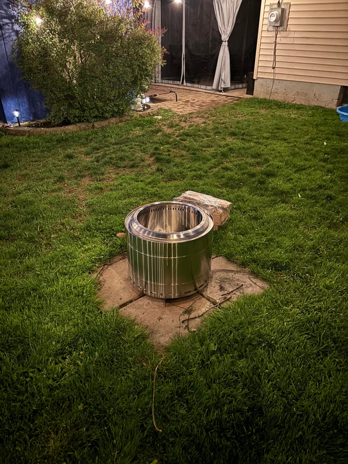 Panovue 19.5 inch Smokeless Fire Pit with Carry Bag & Fire Poker customer photo 1