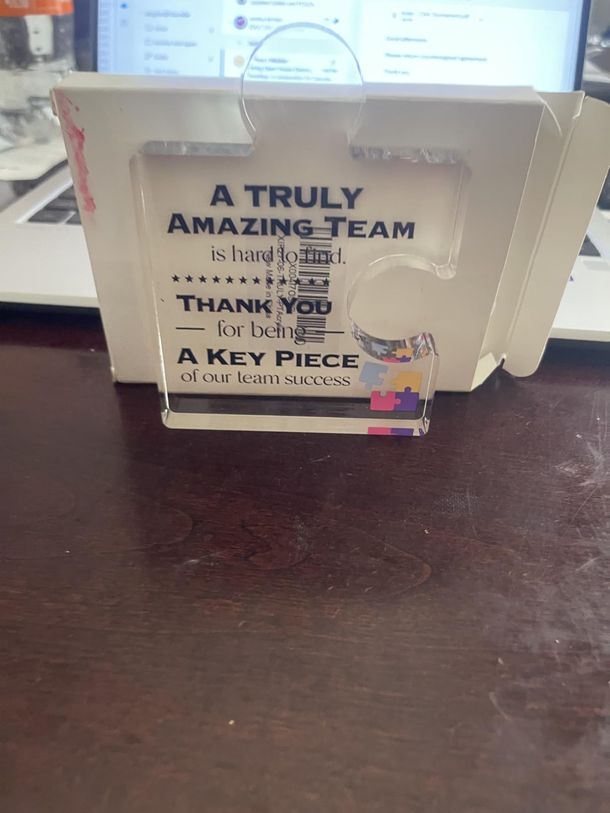 Panelee Acrylic Appreciation Sign Office Thank You Gifts, Veterinarian customer photo 1