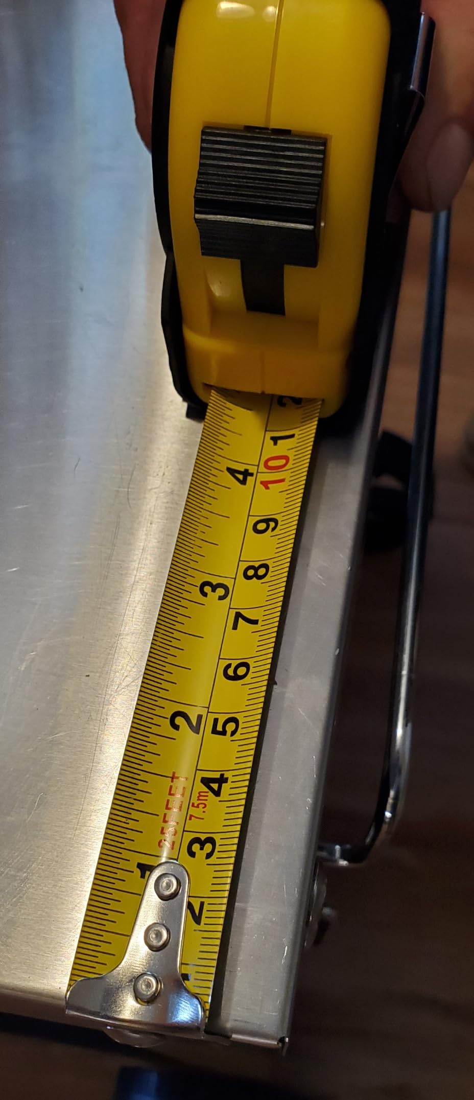 Funny Dad Birthday Gifts from Daughter Son, Tape Measure 25 FT | Cool Useful Stuff for Dads Christmas, Xmas Engraved Presents for Best New Daddy Father in Law, Tool Woodworker Carpenter customer photo 1