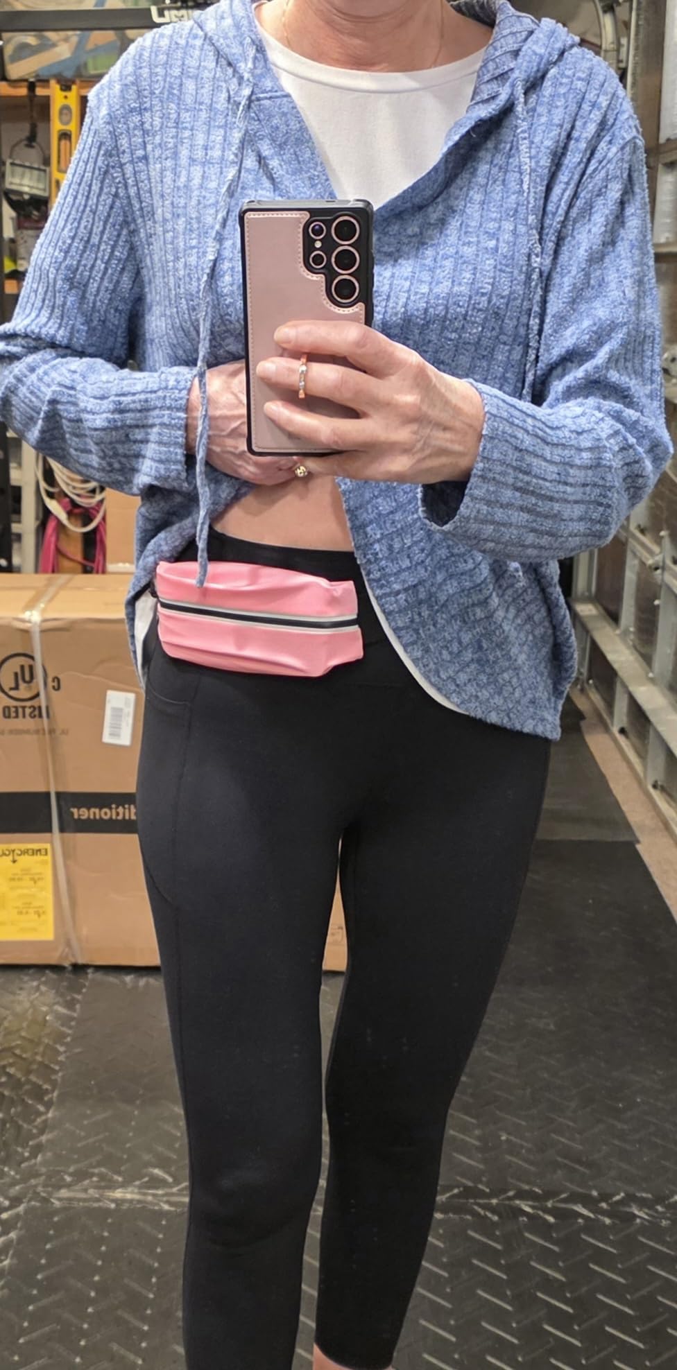 Fitgriff® Running Belt for Men & Women - Secure Jogging Pouch for Phone, Keys & Essentials - For All Cell Phones customer photo 2