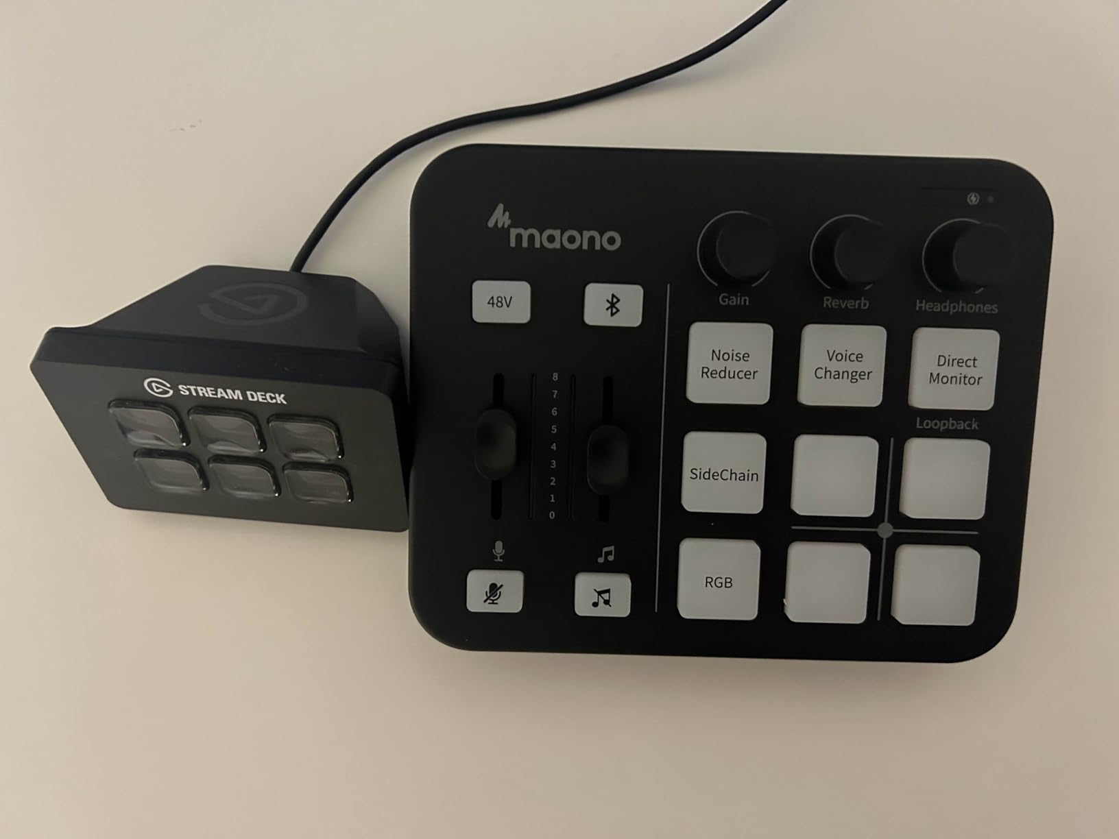 MAONO G1 Neo Gaming Audio Mixer Audio Interface with XLR Input & 48V customer photo 2