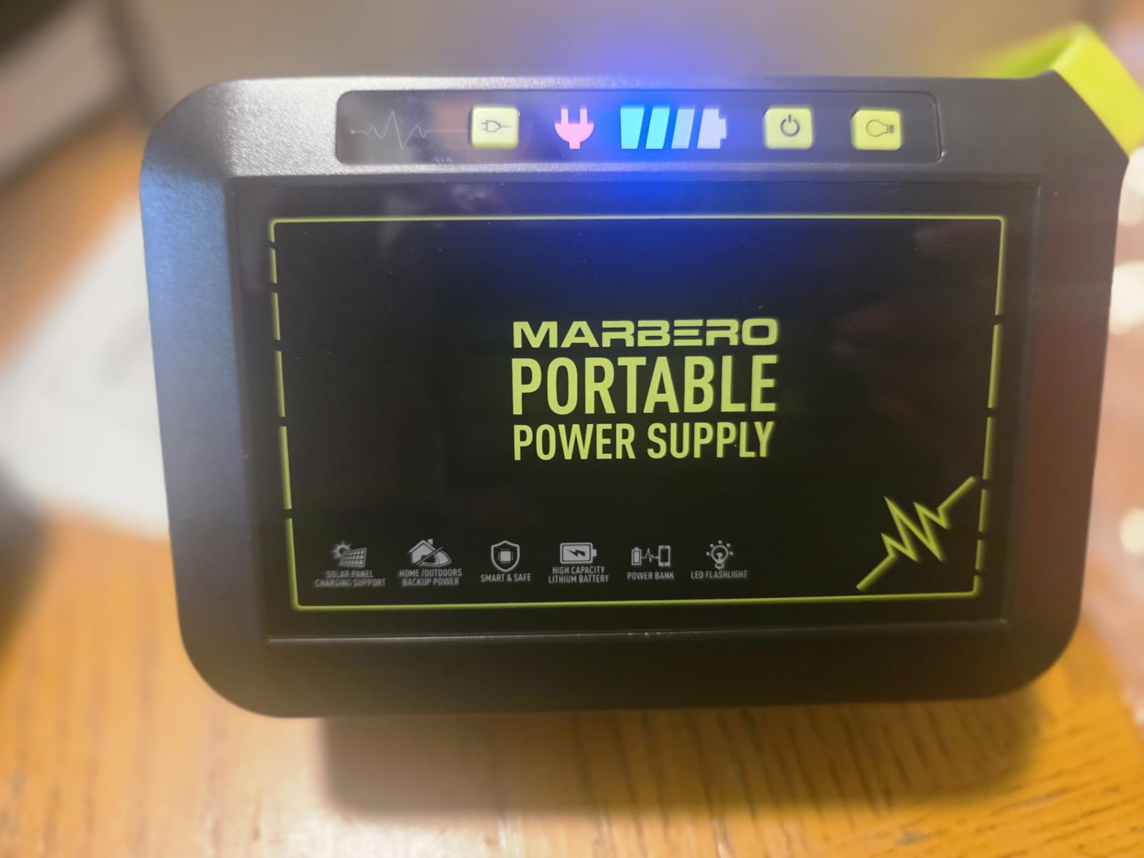 MARBERO 237Wh Solar Generator with Solar Panel Included Portable Power Station 300W Pure Sine Wave with Foldable Solar Panel 60W Set for Camping Outdoor Hiking Fishing Emergency customer photo 2