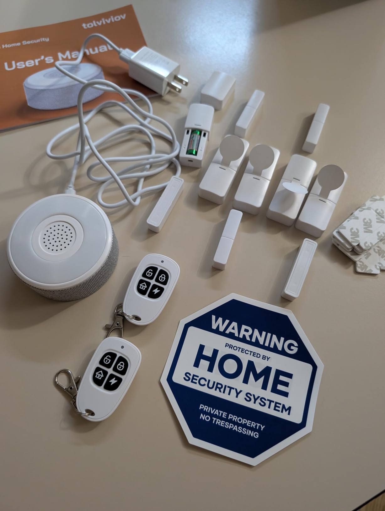 15-Piece WiFi Home Security System, DIY Wireless Alarm Kit, No Subscription customer photo 1