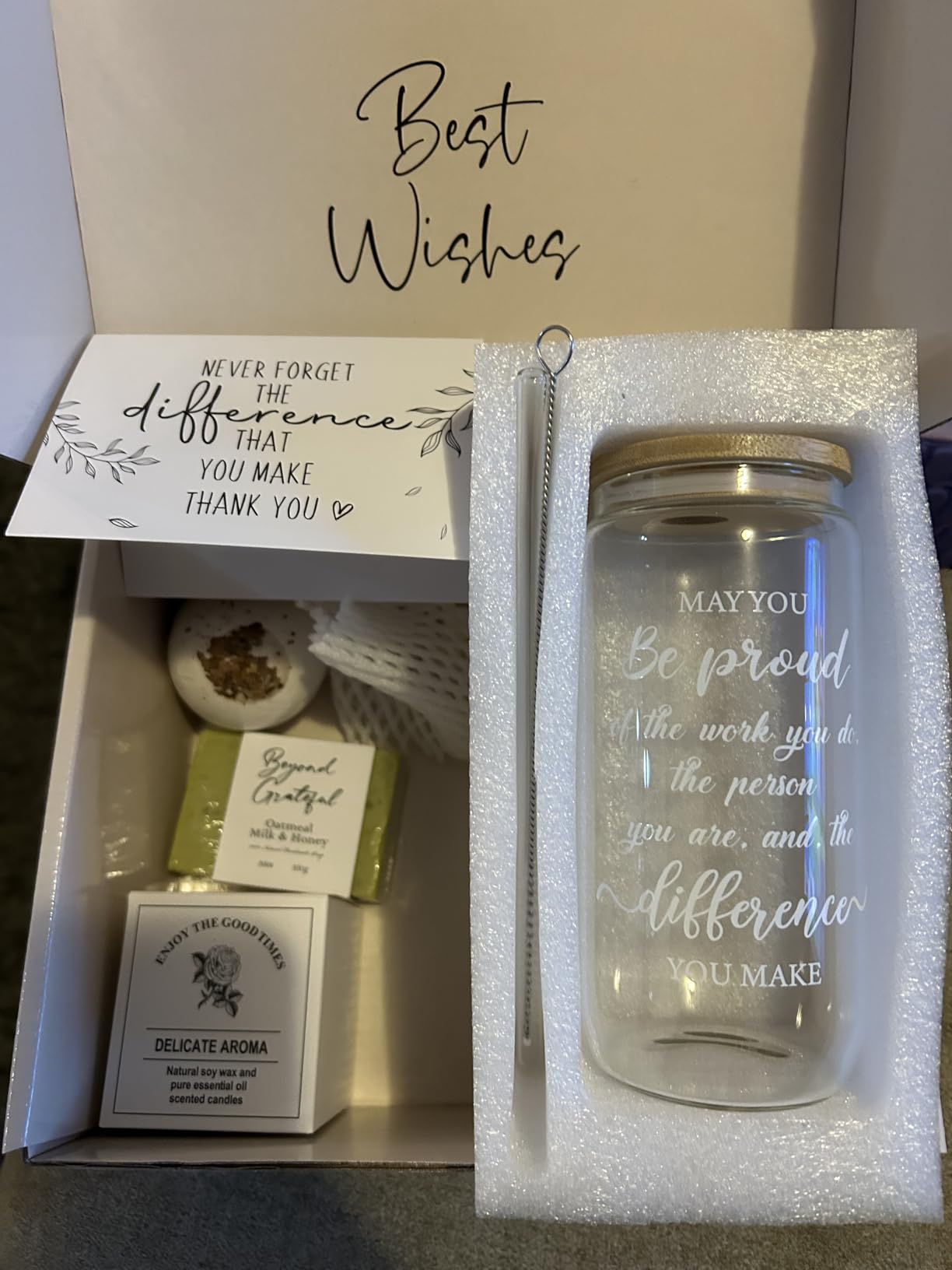 Employee Appreciation Gifts for Coworker Teacher, Thank You Gifts for Women customer photo 2