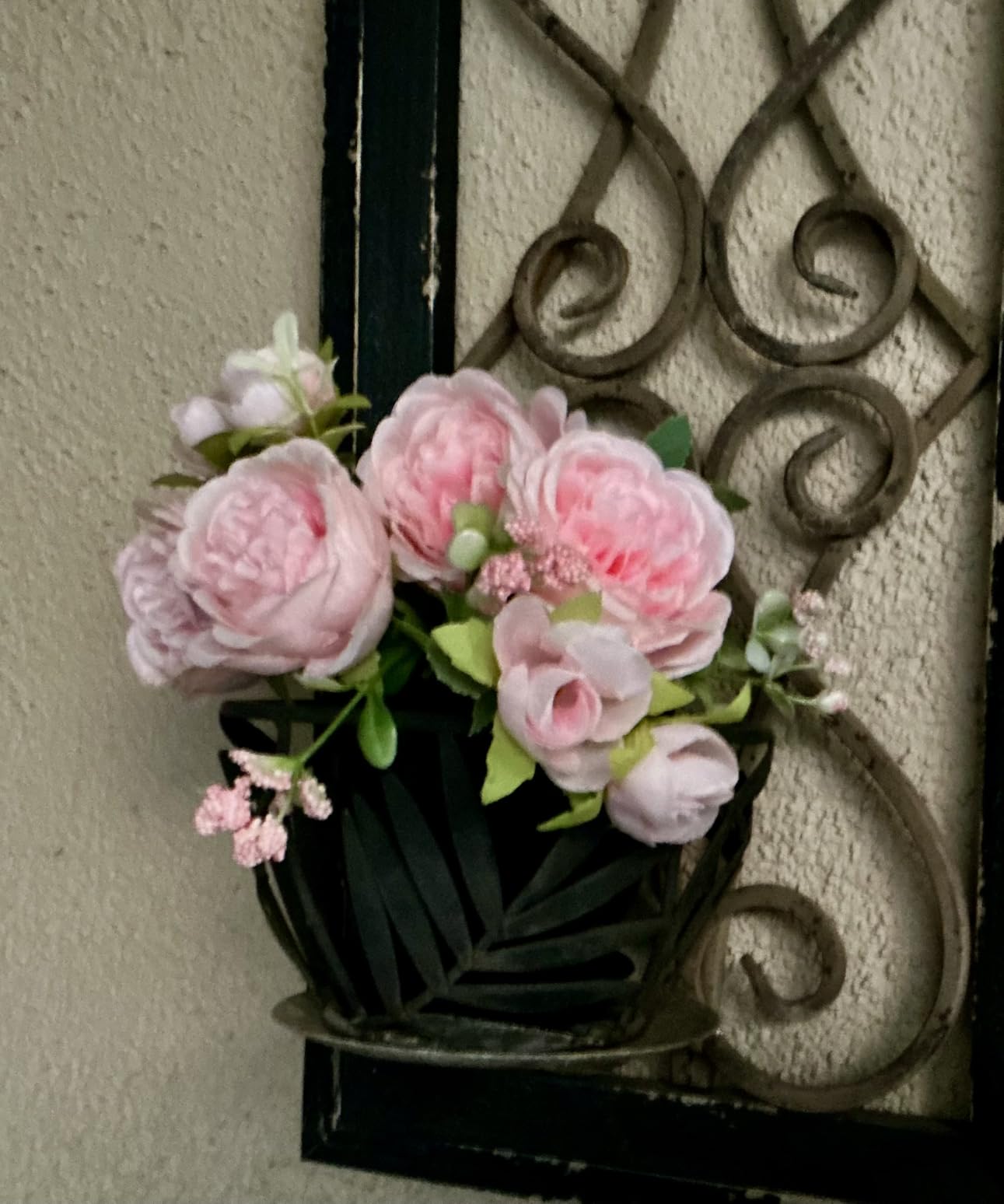 MARTINE MALL 2 Packs Peonies Artificial Flowers, Mixed Pink Artificial Peonies, Silk Peonies Flowers Fake Peonies Artificial Flowers Peonies Bouquet for Centerpiece Table Wedding Party Home Decor customer photo 1