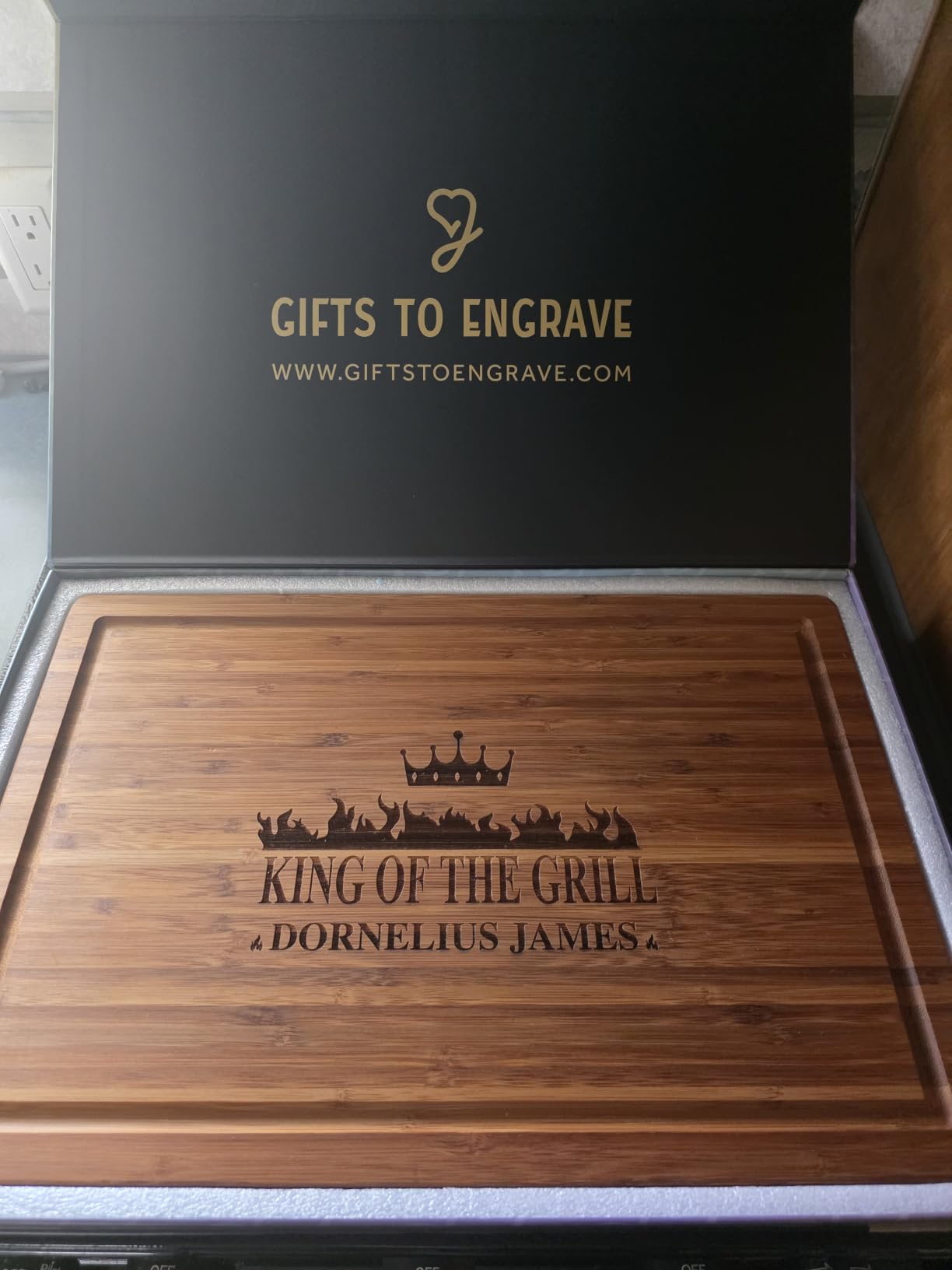 Personalized Gifts for Men Custom Engraved Cutting Board BBQ & Grilling Gift, Unique Grill Master Gift for Dad, Husband, or Father in Law Perfect Birthday or Christmas Gift for Men 2026 customer photo 1