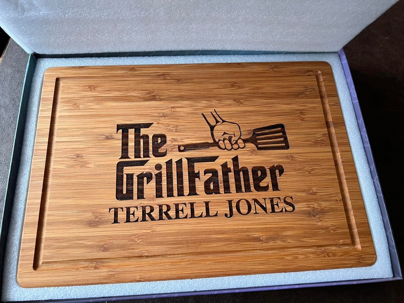 Personalized Gifts for Men Custom Engraved Cutting Board BBQ & Grilling Gift, Unique Grill Master Gift for Dad, Husband, or Father in Law Perfect Birthday or Christmas Gift for Men 2026 customer photo 2