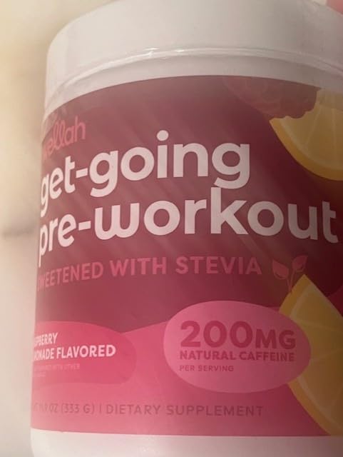 Wellah Pre-Workout Drink Mix (Raspberry Lemonade) 30 Servings customer photo 2