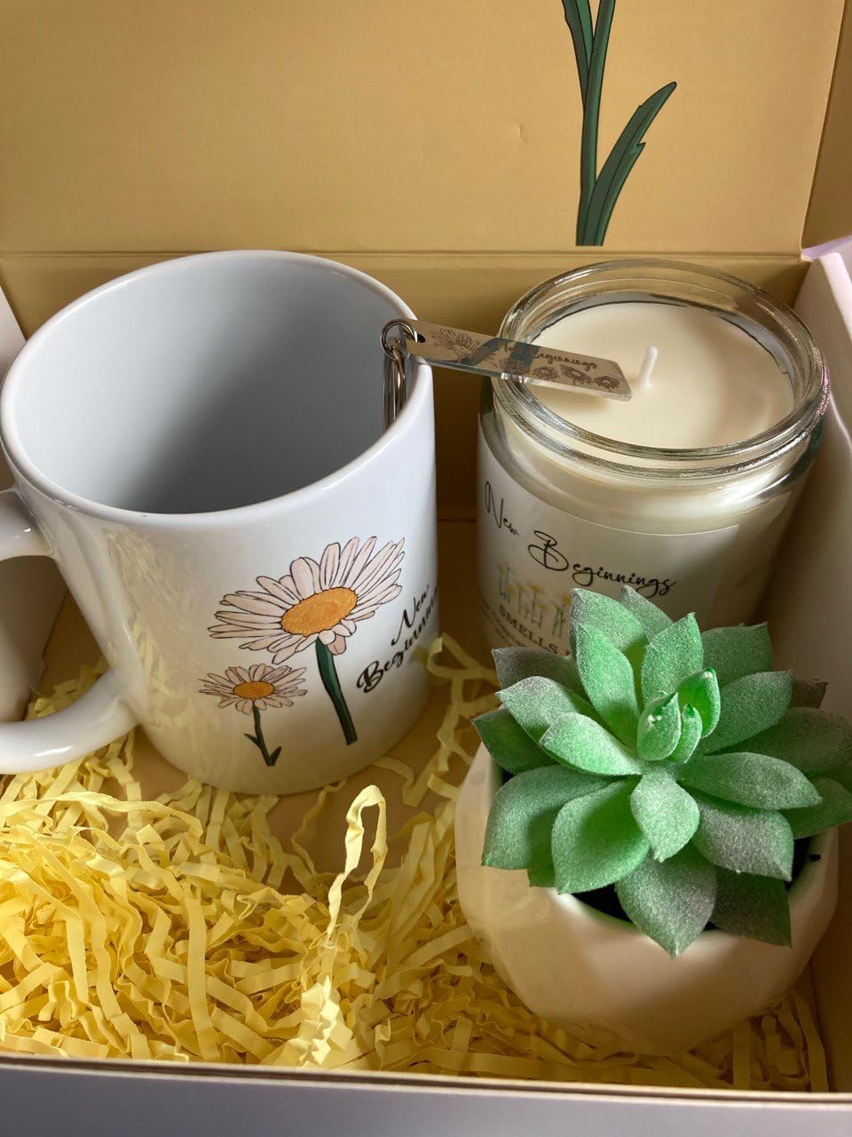 New Beginnings Box Gifts for Women, Farewell Gifts For Coworkers, Self, New Job Going Away Break Up Divorce Goodbye Good Luck Gift Basket, Self Care Gifts for Women Her Best Friends Sister Mom customer photo 1